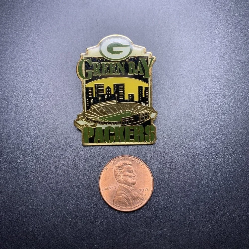 Green Bay Packers Pin Lapel Stadium 1996 90s Imprinted Products Vintage